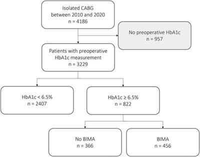 Association of HbA1c and utilization of internal mammary arteries with wound infections in CABG